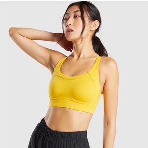 GYMSHARK OPEN BACK SPORTS BRA SIZE MEDIUM